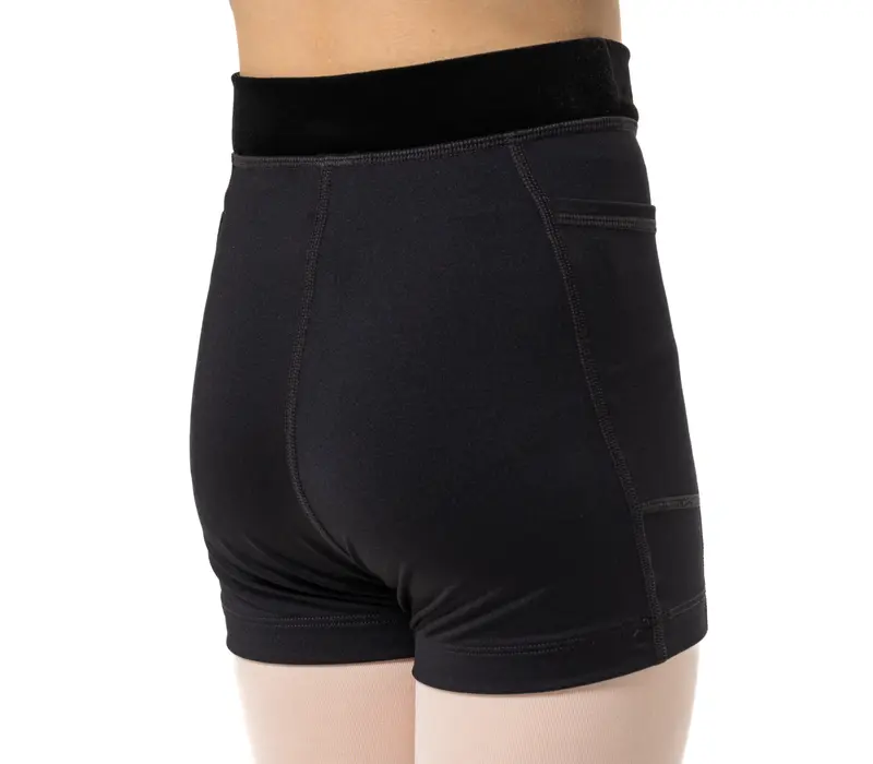 Capezio Charlotte short, rövidnadrág lányoknak - Fekete