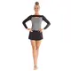 Capezio Dance Active Front Keyhole long sleeve leo, női dressz