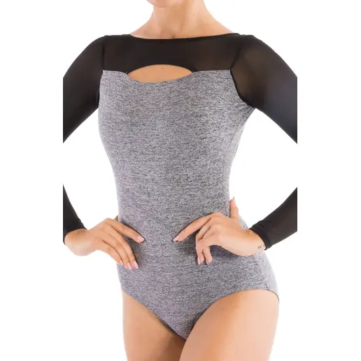 Capezio Dance Active Front Keyhole long sleeve leo, lány dressz