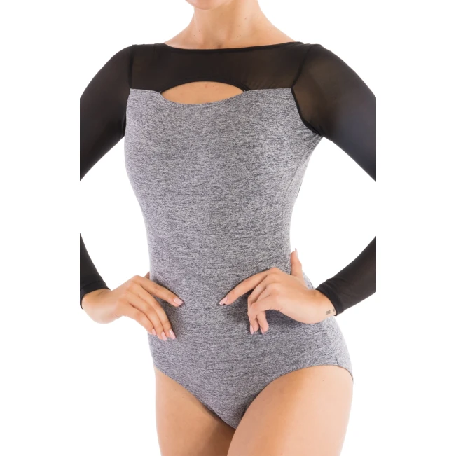 Capezio Dance Active Front Keyhole long sleeve leo, női dressz Capezio Dance Active Front Keyhole long sleeve leo, női dressz
