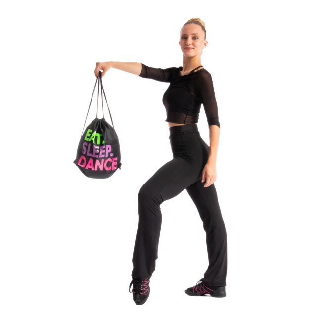 Capezio Eat Sleep Dance, zsinóros hátizsák Capezio Eat Sleep Dance, zsinóros hátizsák