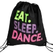 Capezio Eat Sleep Dance, zsinóros hátizsák Capezio Eat Sleep Dance, zsinóros hátizsák