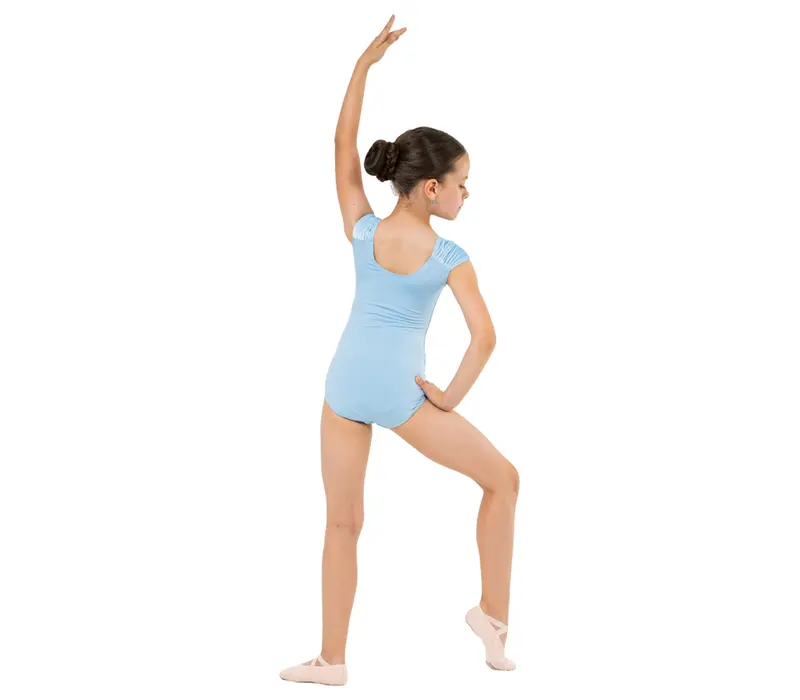 Capezio Elizabeth leotard, balettdressz lányoknak - Világoskék Capezio