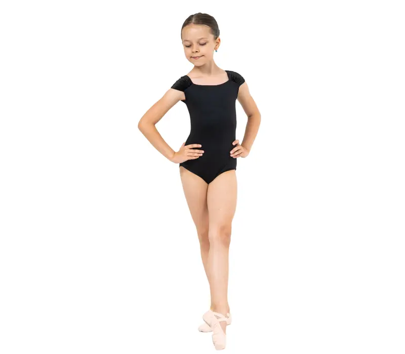 Capezio Elizabeth leotard, balettdressz lányoknak - Fekete