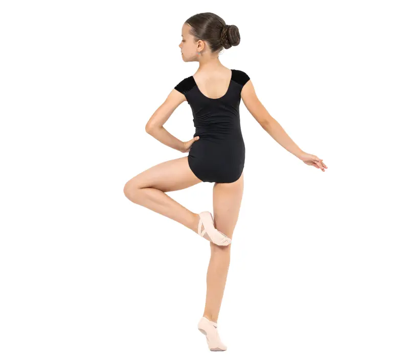Capezio Elizabeth leotard, balettdressz lányoknak - Fekete