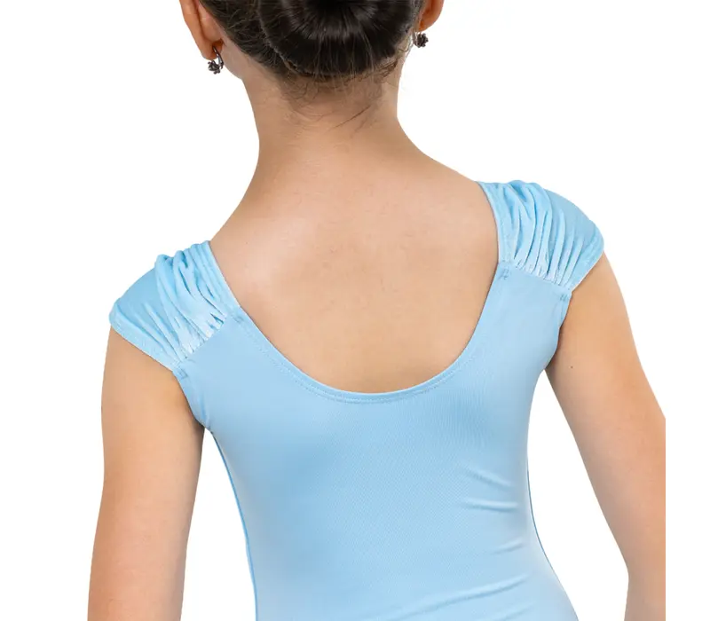 Capezio Elizabeth leotard, balettdressz lányoknak - Világoskék Capezio