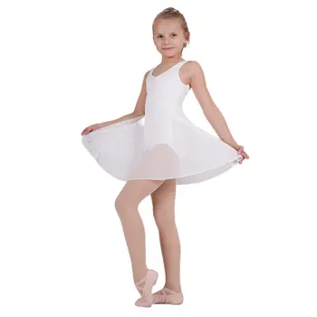 Capezio Empire ruha, balett ruha lányoknak - Fehér