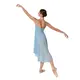Capezio Empire ruha, női balett ruha - Világoskék Capezio