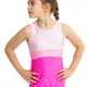 Capezio Galaxy Biketard, lányos rövid ujjú egyrészes