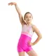 Capezio Galaxy Biketard, lányos rövid ujjú egyrészes