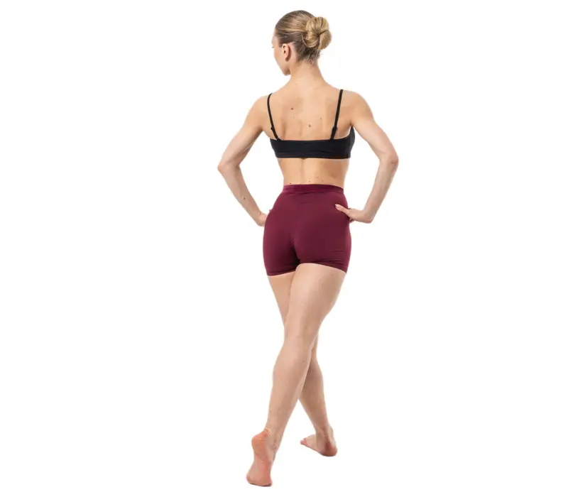 Capezio Glamour Short, női rövidnadrág - Bordó Windsor Wine Capezio