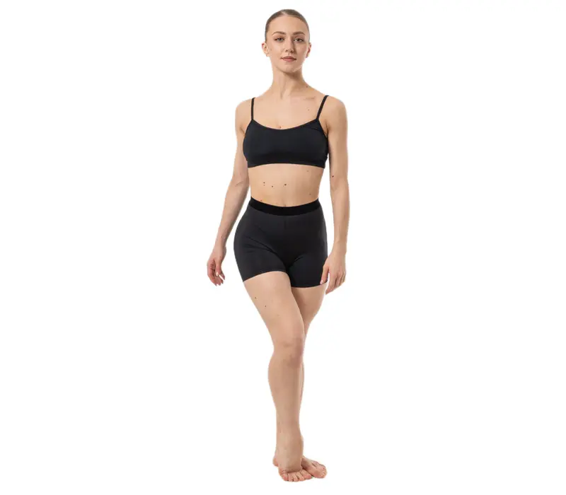 Capezio Glamour Short, női rövidnadrág - Fekete