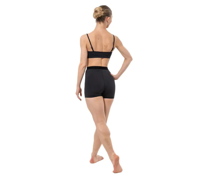 Capezio Glamour Short, női rövidnadrág - Fekete