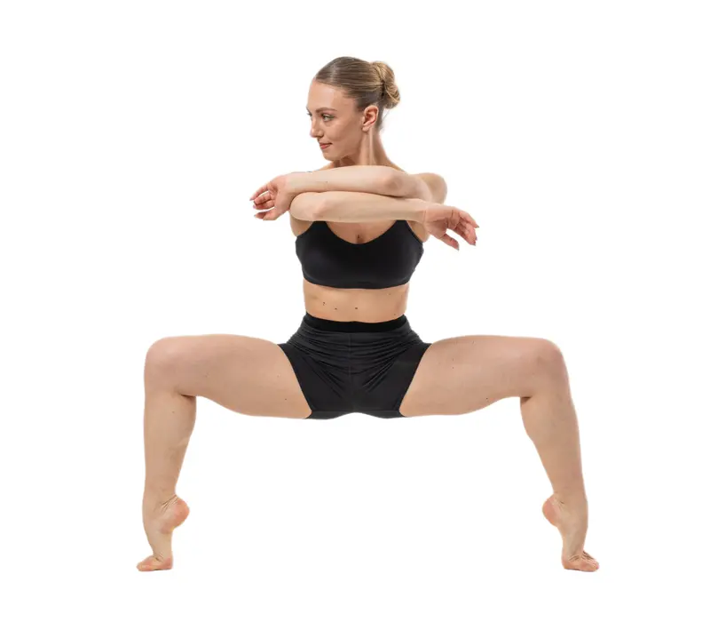 Capezio Glamour Short, női rövidnadrág - Fekete