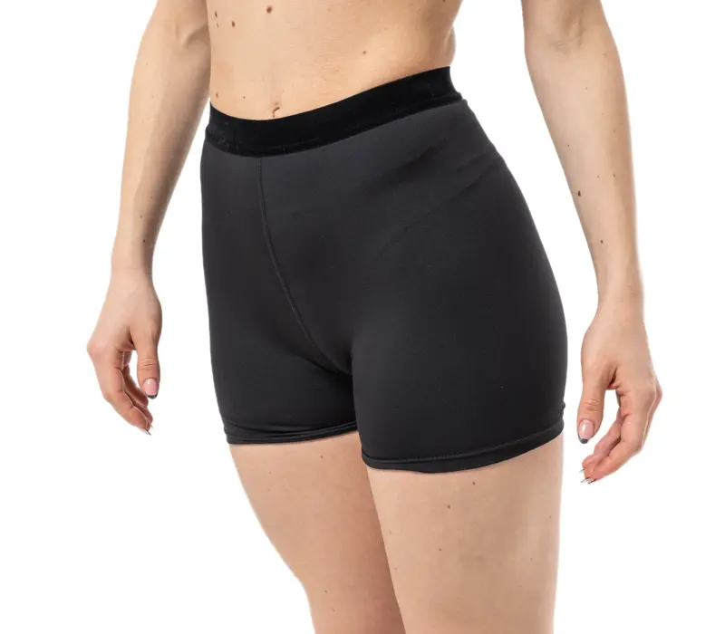 Capezio Glamour Short, női rövidnadrág - Fekete