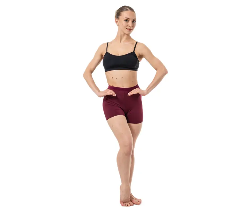 Capezio Glamour Short, női rövidnadrág - Bordó Windsor Wine Capezio
