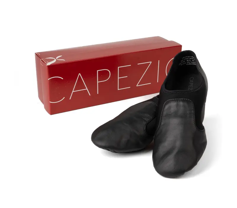 Capezio Glove jazz shoe, női jazz cipő ergonomikus kialakítással - Fekete