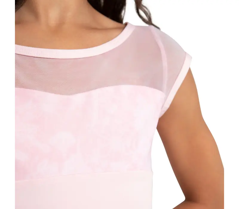 Capezio Opal, lány baletdressz szoknyával - Rózsaszín Capezio