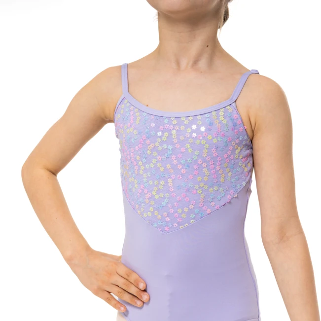 Capezio Lake leotard, dressz vékony pánttal Capezio Lake leotard, dressz vékony pánttal - Levendulalila