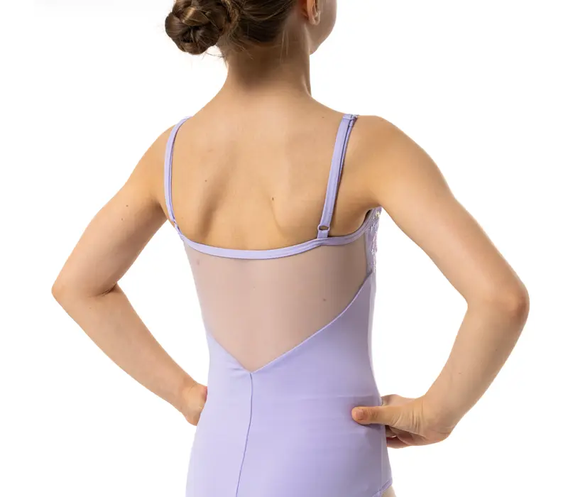 Capezio Lake leotard, dressz vékony pánttal - Levendulalila