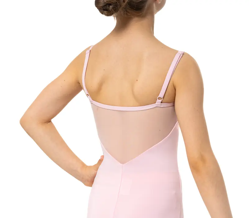 Capezio Lake leotard, dressz vékony pánttal - Rózsaszín Capezio