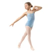 Capezio Lake leotard, dressz vékony pánttal - Világoskék Capezio
