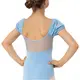 Capezio Lotus leotard, rövid ujjú dressz lányoknak