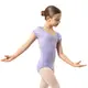 Capezio Lotus leotard, rövid ujjú dressz lányoknak