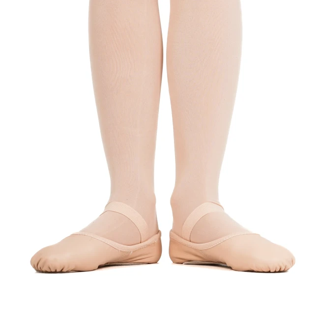Capezio Luna, gyerek bőr gyakorló cipő