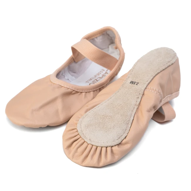 Capezio Luna, bőr gyakorló cipő kezdőknek