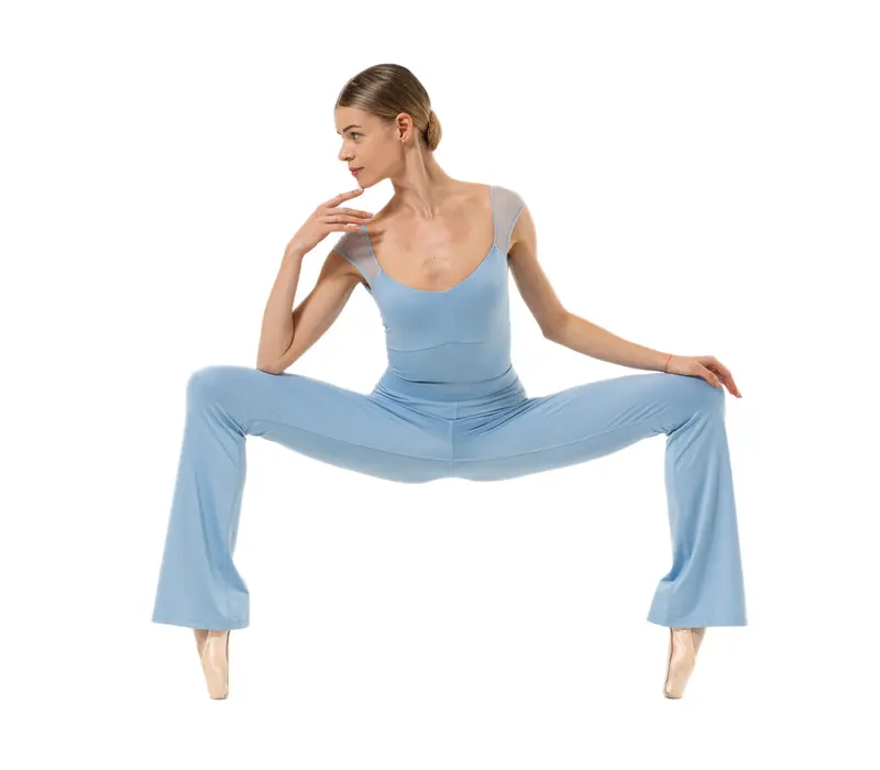 Capezio Memory Flare Legging, női nadrág - Világoskék - Horizon Capezio