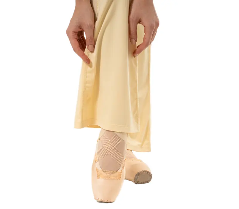 Capezio Memory Flare Legging, női nadrág - Világossárga - Butter Capezio