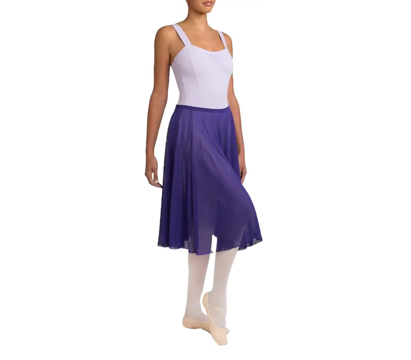 Capezio Mid Calf Full Circle skirt, női körszoknya - Kékes lila zsakaranda Capezio