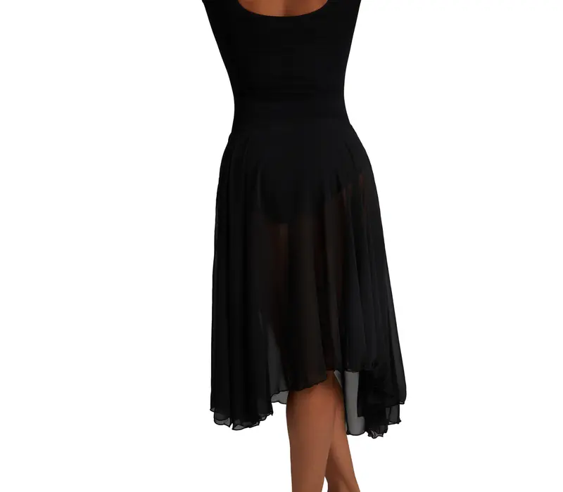 Capezio Mid Calf Full Circle skirt, női körszoknya - Fekete