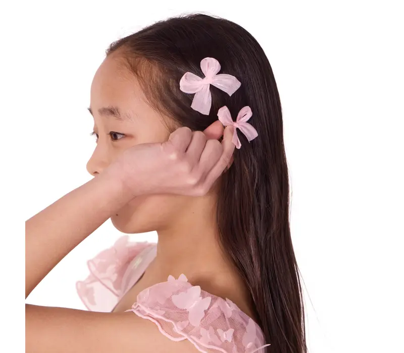 Capezio Petite Barrette Set, hajcsat szett - Rózsaszín Capezio