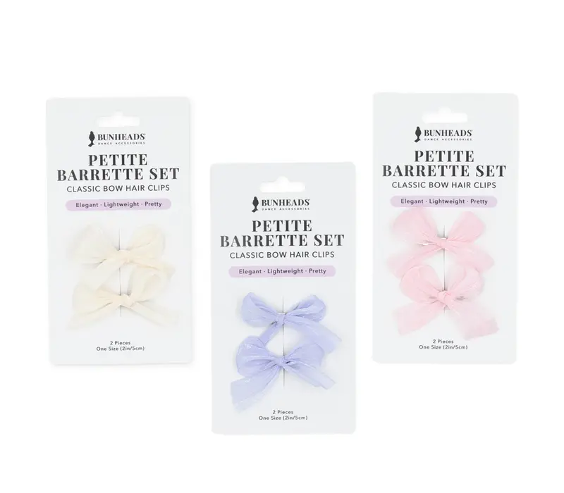 Capezio Petite Barrette Set, hajcsat szett - Krémszín