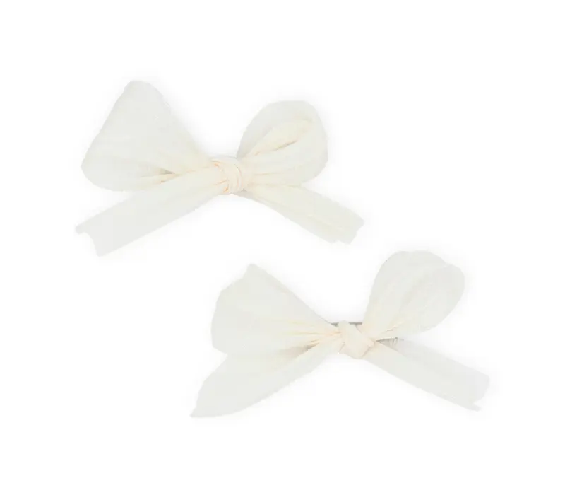 Capezio Petite Barrette Set, hajcsat szett - Krémszín