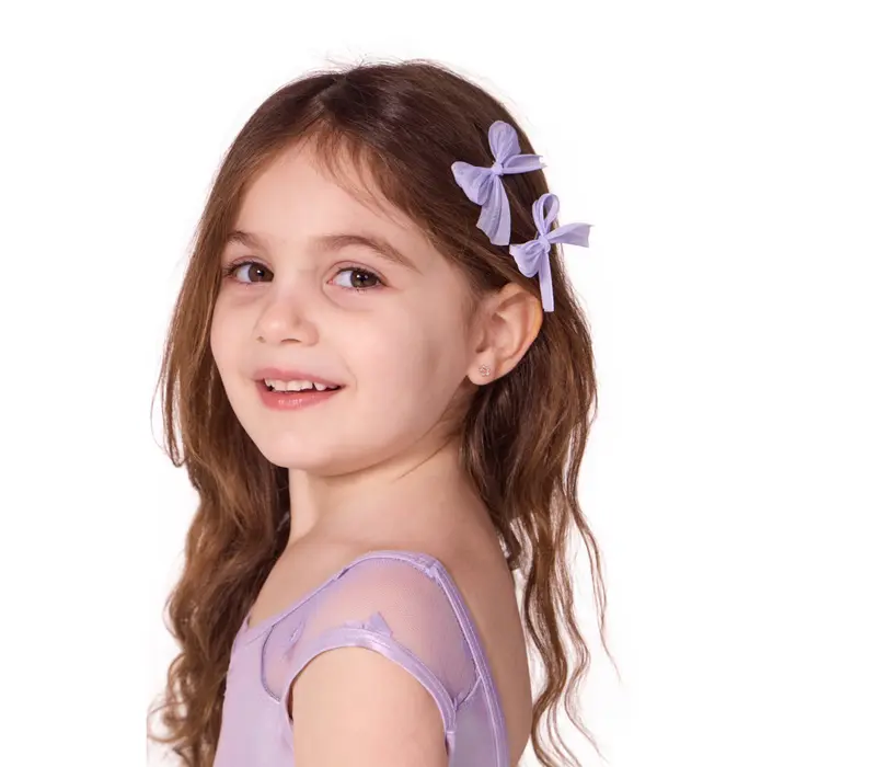Capezio Petite Barrette Set, hajcsat szett - Levendulalila Capezio
