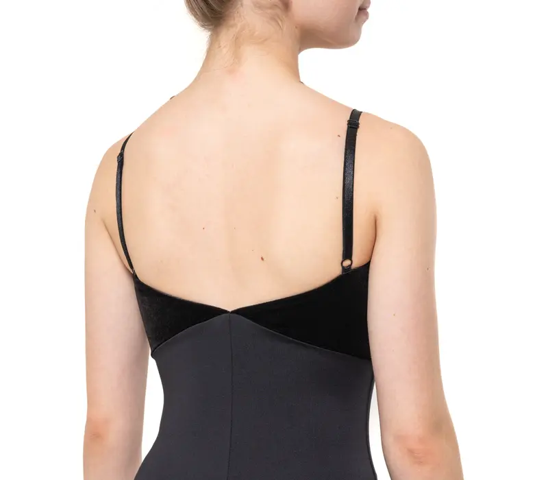 Capezio Pine Leotard, női dressz - Fekete