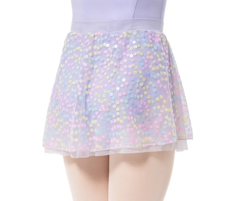 Capezio Pixie dress, dressz szoknyával lányoknak - Levendulalila