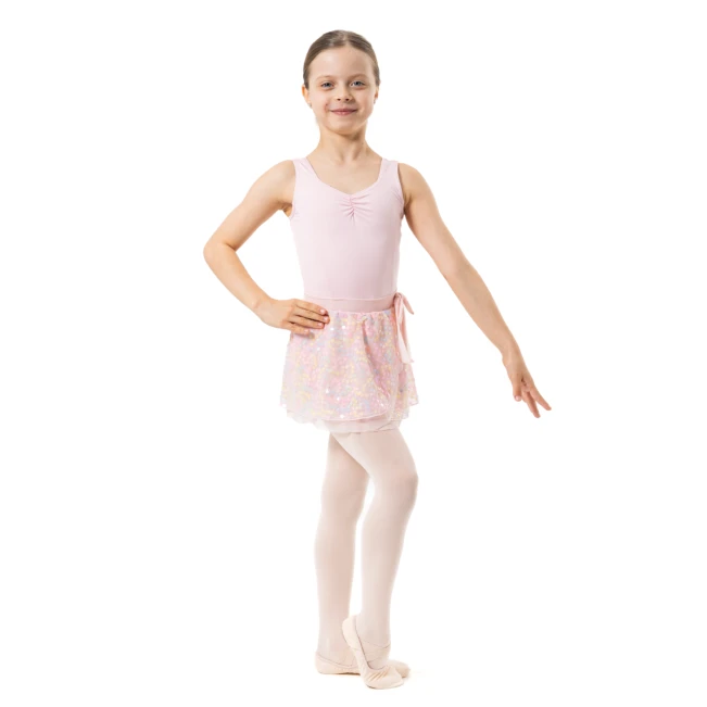 Capezio Pixie dress, dressz szoknyával lányoknak - Rózsaszín Capezio