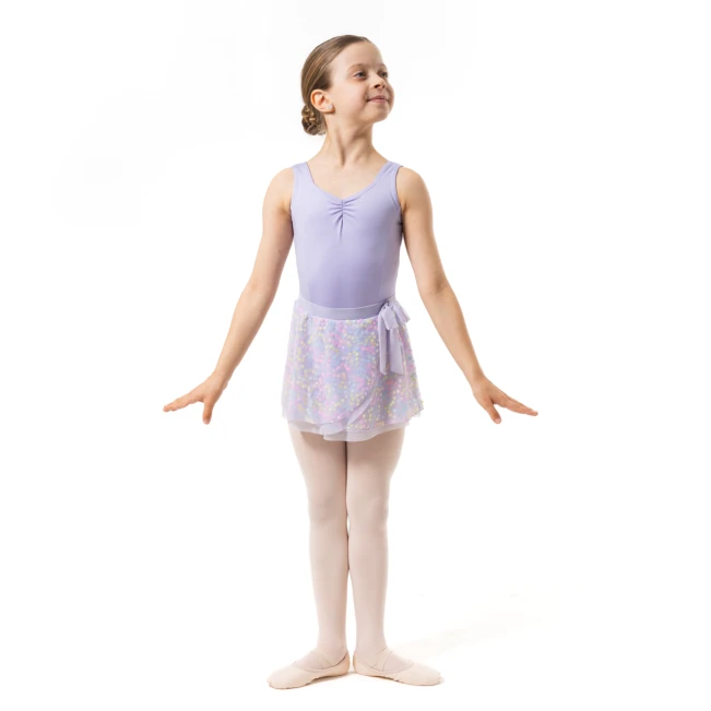 Capezio Pixie dress, dressz szoknyával lányoknak - Levendulalila