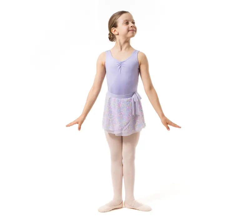 Capezio Pixie dress, dressz szoknyával lányoknak - Levendulalila