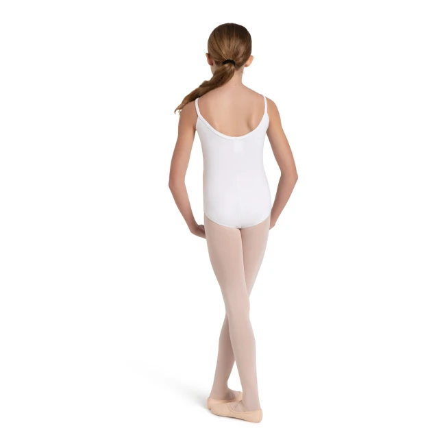 Capezio Princess spagetti pántos dressz CC101C gyerekeknek - Fehér