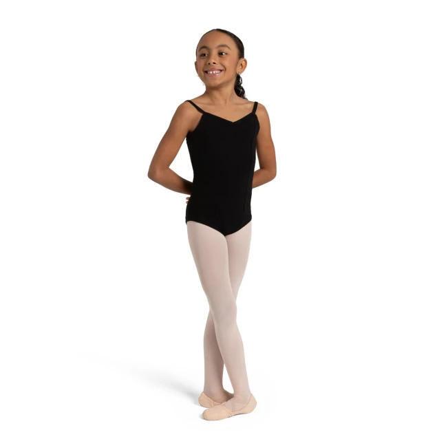 Capezio Princess spagetti pántos dressz CC101C gyerekeknek - Fekete