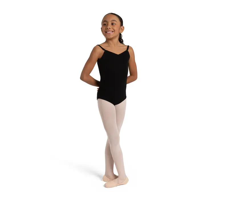 Capezio Princess spagetti pántos dressz CC101C gyerekeknek - Fekete