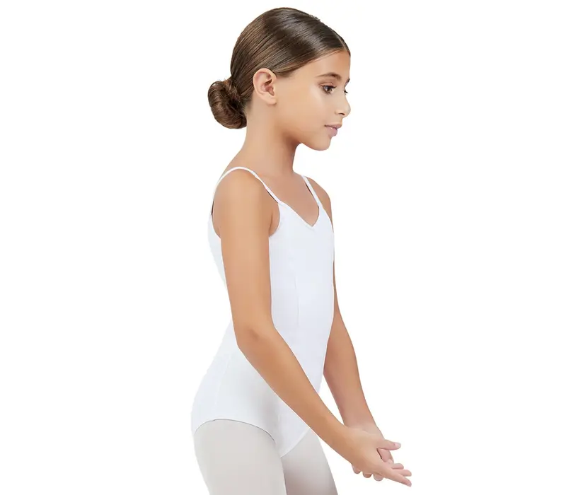 Capezio Princess spagetti pántos dressz CC101C gyerekeknek - Fehér