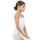 Capezio Princess spagetti pántos dressz CC101C gyerekeknek - Fehér