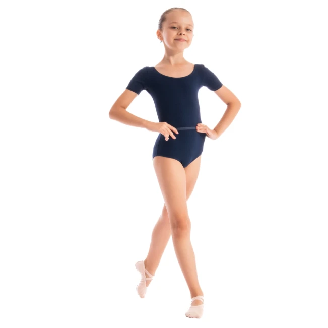 Capezio, gyerek rövid ujjú balettdressz