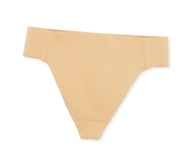 Capezio Self Lined Thong Dance Belt, táncos szuszpenzor - Testszín Capezio